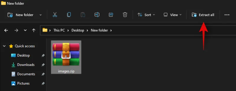 기본적으로 또는 소프트웨어를 사용하여 Windows 11에서 파일의 압축을 푸는 방법
