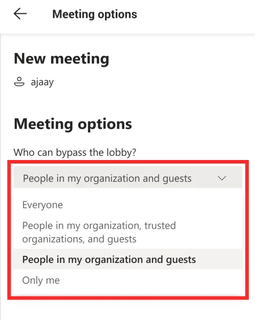 İnsanların Microsoft Teams'de Lobiyi Atlamasına Nasıl İzin Verilir?