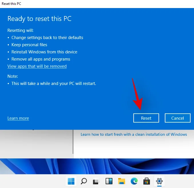 Windows 11을 재설정하는 방법: 알아야 할 모든 것