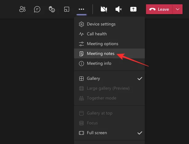 Microsoft Teams'de Toplantı Notları Nasıl Alınır