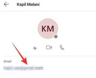 วิธีส่งอีเมลโดยตรงจากการแชทบน Microsoft Teams