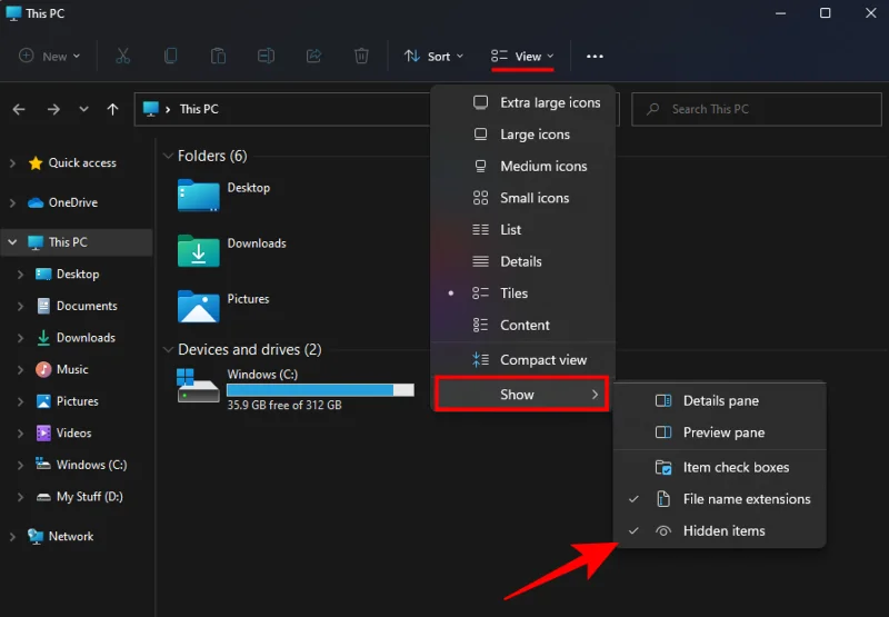 Windows 11: 6가지 방법으로 쉽게 파일 확장명 표시