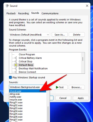 Windows 11 경고음을 비활성화하는 방법