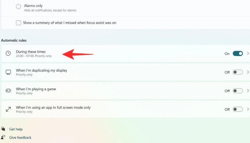Windows 11에서 초점 지원을 사용하는 방법