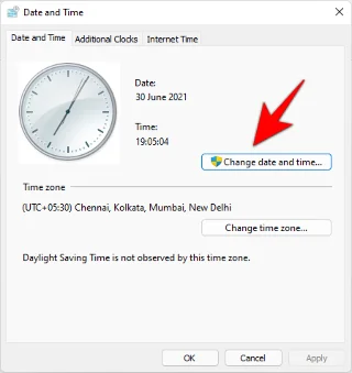 Windows 11에서 시간 및 날짜를 ​​변경하는 방법