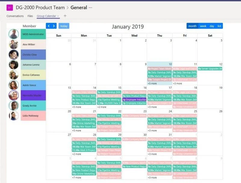 Microsoft Teamsの今後の機能：近日公開予定