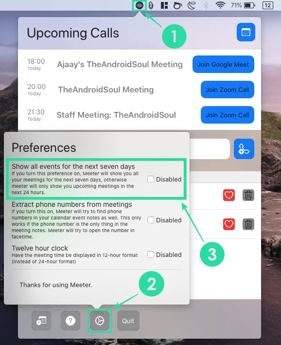 MacでGoogleMeet、Zoom、MicrosoftTeamsなどですぐに会議に参加する方法