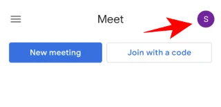 Comment ajouter un autre compte dans Google Meet
