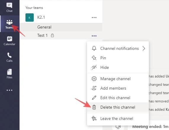 แชนเนลใน Microsoft Teams คืออะไร