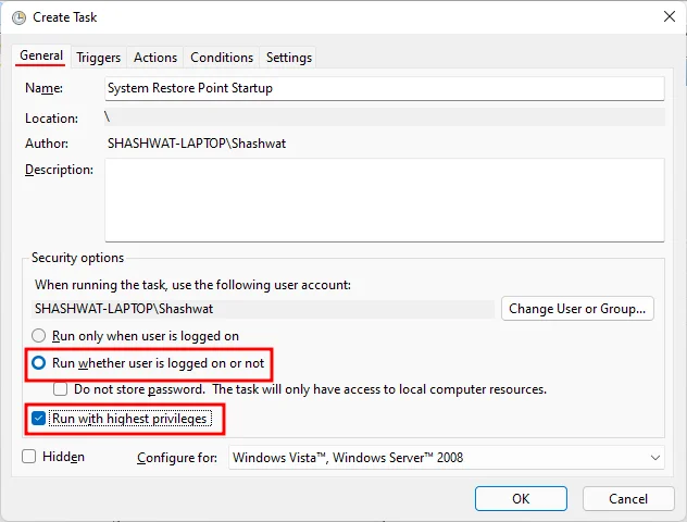 Windows 11에서 복원 지점을 만드는 방법