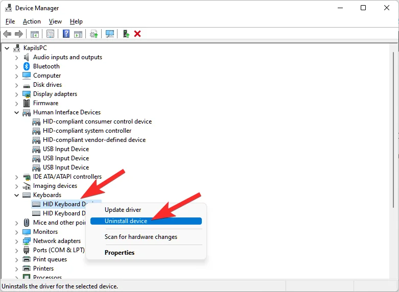 Windows 11에서 키보드를 비활성화하는 방법: 영구적으로, 일시적으로, 설정 사용, 타사 앱 사용 등