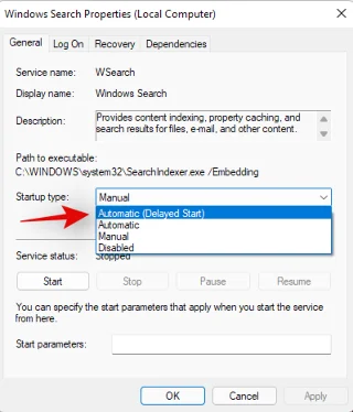 Windows 11에서 Windows 검색을 비활성화하는 방법