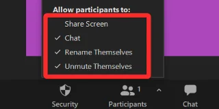 วิธีให้คนใน Zoom