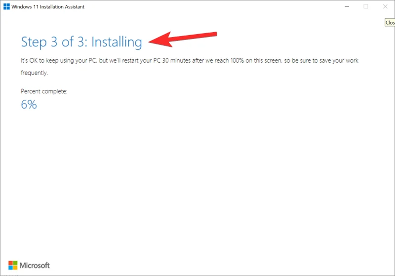 Windows 11 설치 도우미를 사용하여 Windows 10에서 업그레이드하는 방법