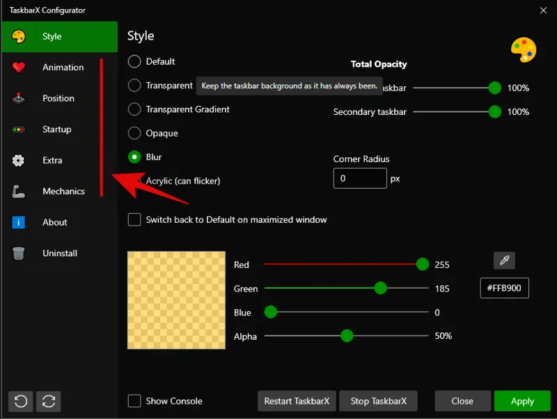 Windows 11에서 작업 표시줄 색상을 변경하는 방법