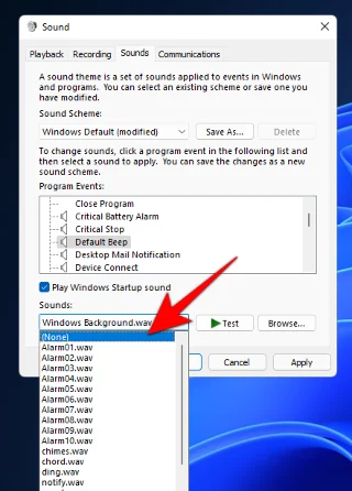 Windows 11 경고음을 비활성화하는 방법