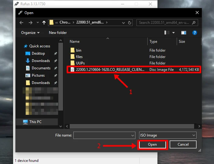 Dev Channel Insider 프로그램에서 Windows 11 ISO로 부팅 가능한 USB 드라이브를 만드는 방법