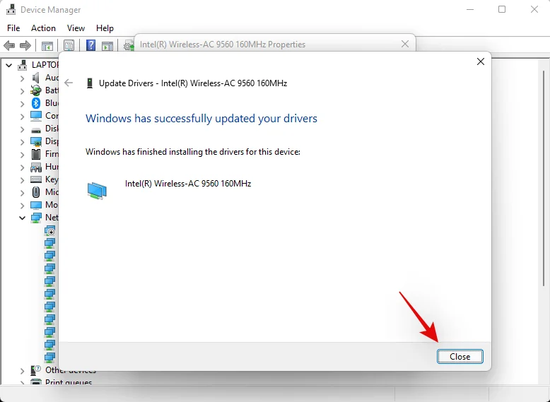 Windows 11에서 Killer Wireless 1535 드라이버 문제를 해결하는 방법