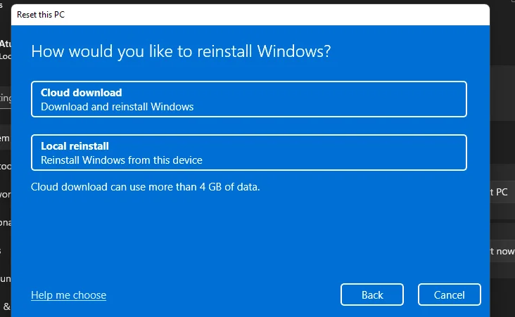 Windows 11에서 하드 드라이브를 지우는 방법