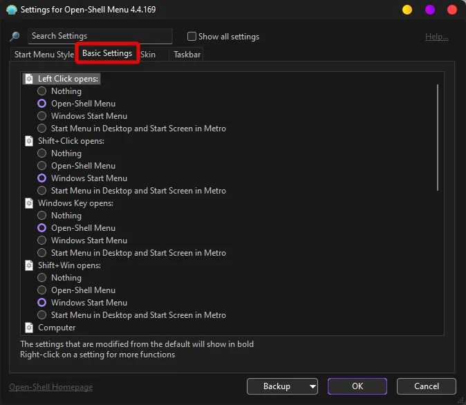 如何通過 Open Shell 在 Windows 11 上獲取 Classic Shell