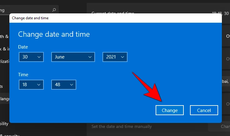 Windows 11에서 시간 및 날짜를 ​​변경하는 방법