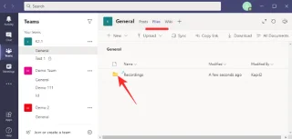Microsoft Teams Dosyaları Kaydetme ve İndirme Konumu Nerede?