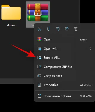 기본적으로 또는 소프트웨어를 사용하여 Windows 11에서 파일의 압축을 푸는 방법