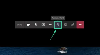 Microsoft Teamsde nasıl el kaldırılır?