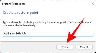 Windows 11에서 복원 지점을 만드는 방법