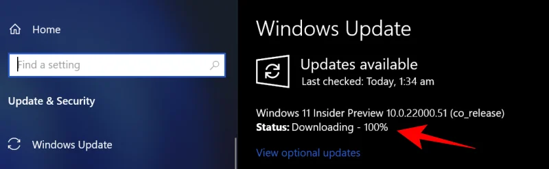 Windows 11 설치가 100%에서 멈췄습니까?  어떻게 고치는 지