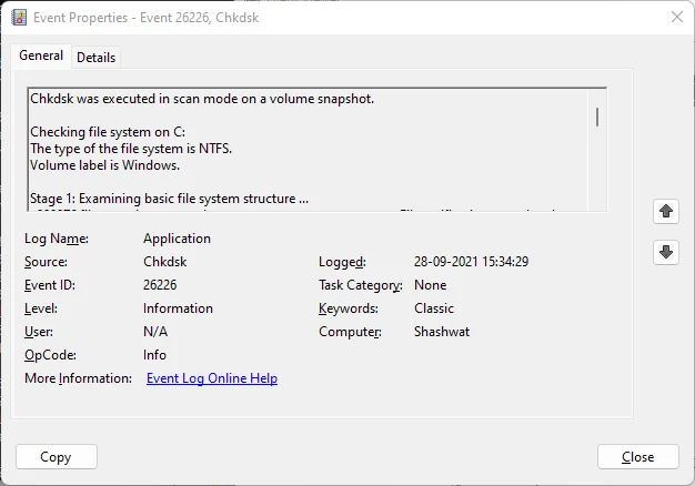 chkdsk 복구 명령: Windows 11에서 사용하는 방법