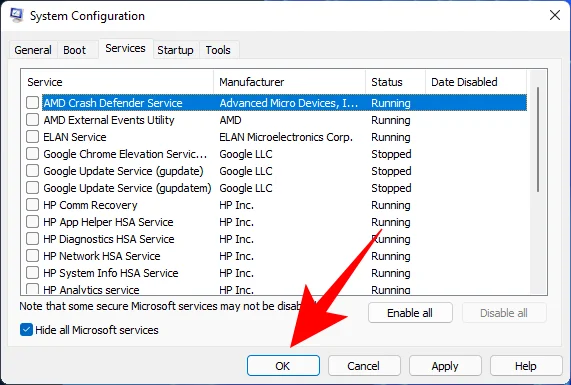 안전하게 비활성화하는 Windows 11 서비스와 방법은 무엇입니까?