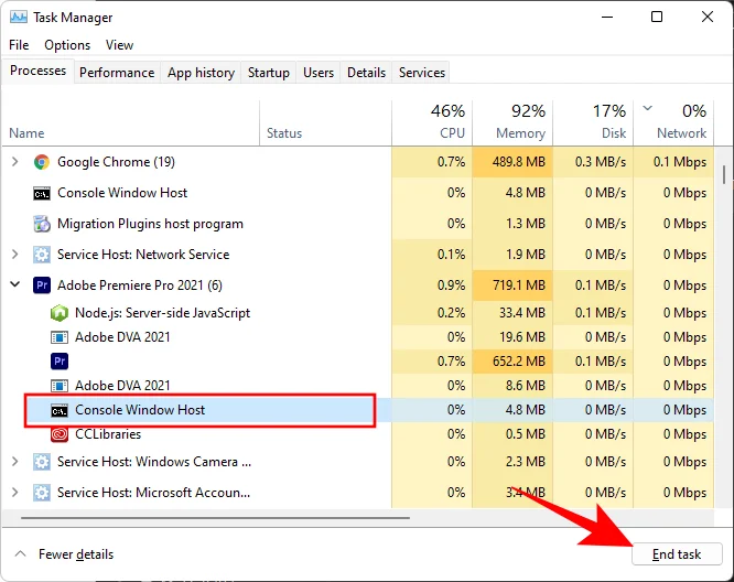 Windows 11에서 프로그램을 강제 종료하는 방법