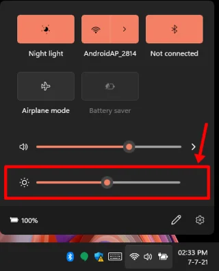 Windows 11에서 밝기를 변경하는 방법
