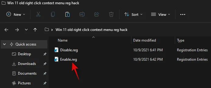 Windows 10과 같은 더 많은 옵션을 표시하도록 Windows 11 마우스 오른쪽 버튼 클릭 메뉴를 수정하는 방법
