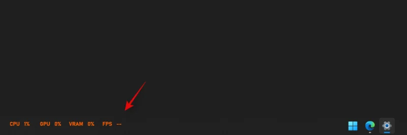 Windows 11 작업 표시줄 빈 공간: 성능 통계 등을 얻는 방법