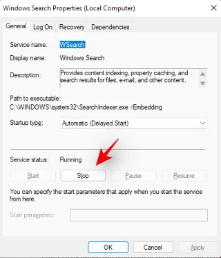 Windows 11에서 Windows 검색을 비활성화하는 방법