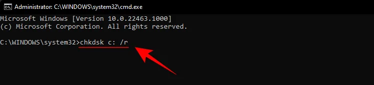 chkdsk 복구 명령: Windows 11에서 사용하는 방법