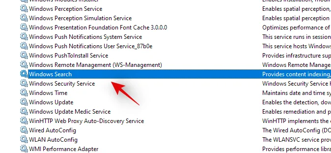 Windows 11에서 Windows 검색을 비활성화하는 방법