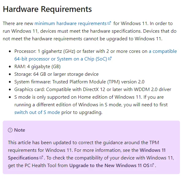 Windows 11은 TPM 1.2에서 작동합니까?