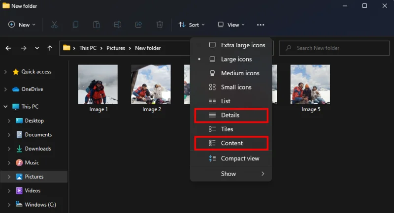 Windows 11: 6가지 방법으로 쉽게 파일 확장명 표시