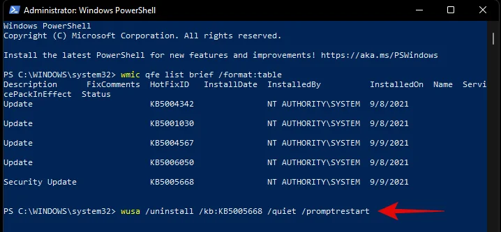 Windows 11에서 업데이트를 제거하는 방법: 단계별 가이드 및 문제 해결 팁