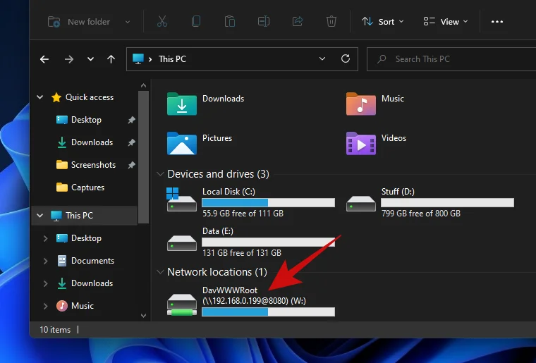 Windows 11에서 드라이브를 매핑하는 방법