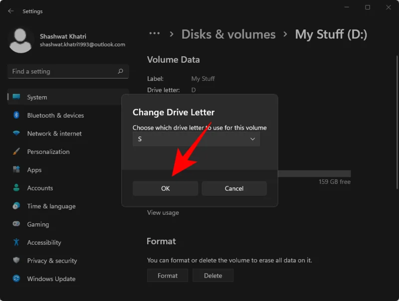 Windows 11에서 드라이브 문자를 변경하는 방법