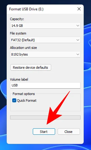간단한 4단계로 Windows 11 부팅 가능한 USB를 만드는 방법