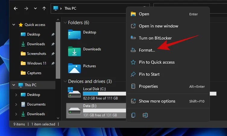 Windows 11에서 하드 드라이브를 지우는 방법