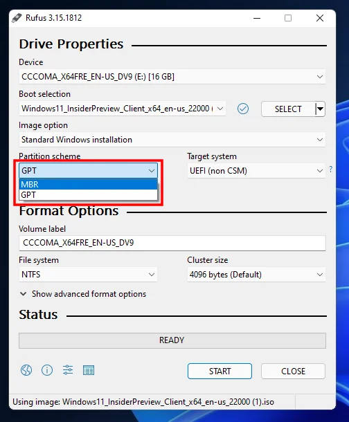간단한 4단계로 Windows 11 부팅 가능한 USB를 만드는 방법