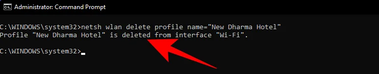 Windows 11에서 네트워크를 잊어버리는 방법