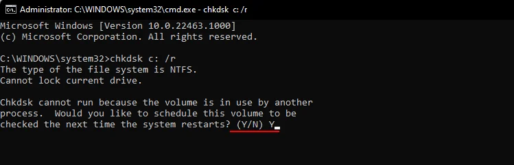 chkdsk 복구 명령: Windows 11에서 사용하는 방법