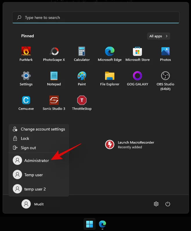 Windows 11 또는 Windows 10에서 관리자로 로그인하는 방법